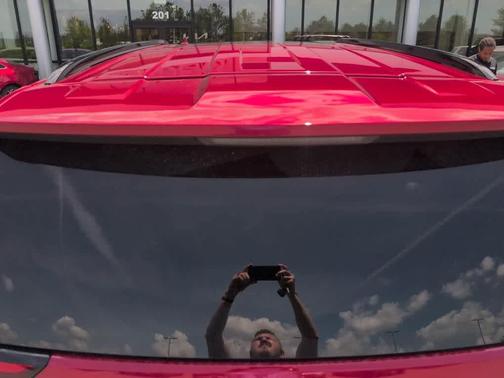 Volcanic Red 2024 GMC Yukon AT4