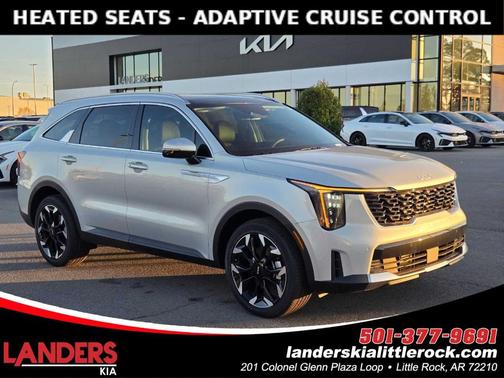 Ivory Silver 2026 Kia Sorento EX SUV