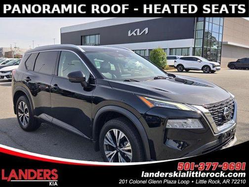 Black 2021 Nissan Rogue SV