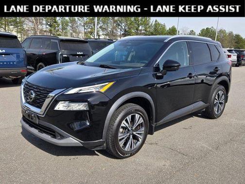 Black 2021 Nissan Rogue SV