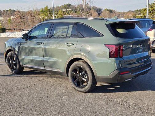 Green 2026 Kia Sorento Hybrid X-LINE SX PRESTIGE