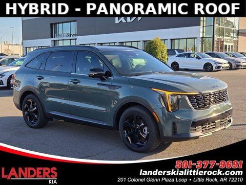 Green 2026 Kia Sorento Hybrid X-LINE SX PRESTIGE