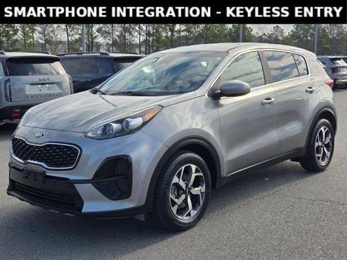 Steel Gray 2021 Kia Sportage LX