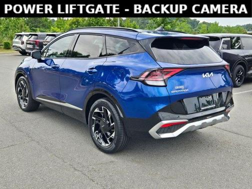 Sapphire Blue 2023 Kia Sportage SX-Prestige
