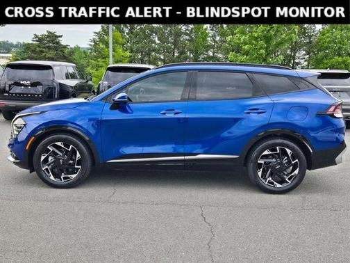 Sapphire Blue 2023 Kia Sportage SX-Prestige