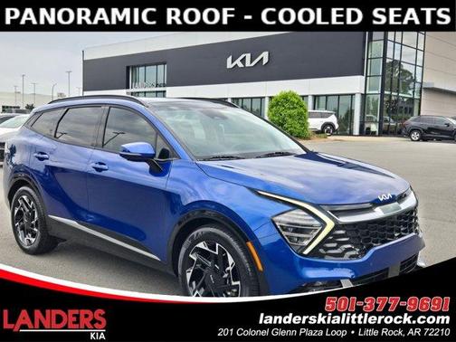 Sapphire Blue 2023 Kia Sportage SX-Prestige