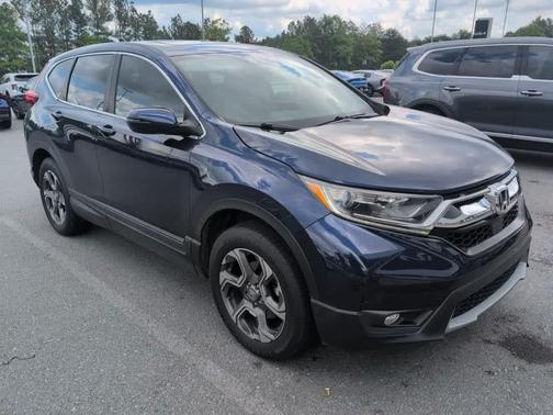Blue 2018 Honda CR-V EX-L