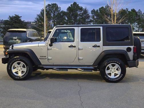 Billet Silver Metallic Clearcoat 2016 Jeep Wrangler Unlimited Sport