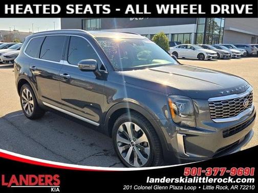 Gray 2021 Kia Telluride S SUV