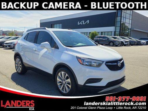 Summit White 2019 Buick Encore Preferred