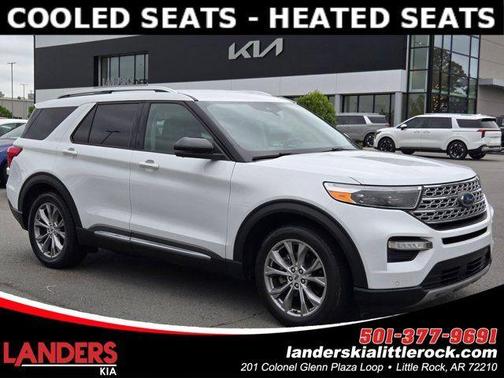 Oxford White 2021 Ford Explorer Limited