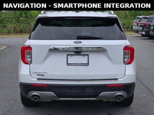 Oxford White 2021 Ford Explorer Limited