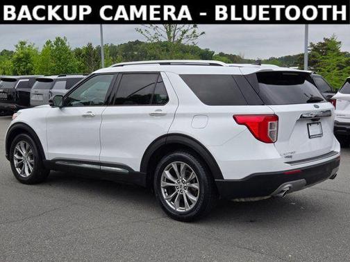 Oxford White 2021 Ford Explorer Limited