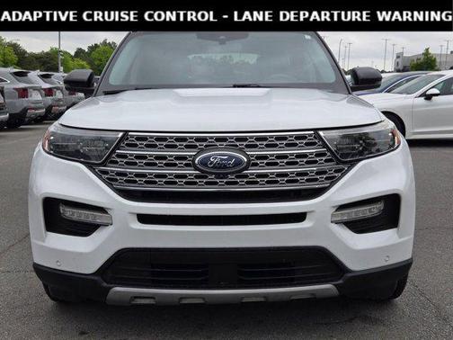 Oxford White 2021 Ford Explorer Limited