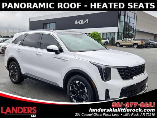 Glacial White Pearl 2025 Kia Sorento S