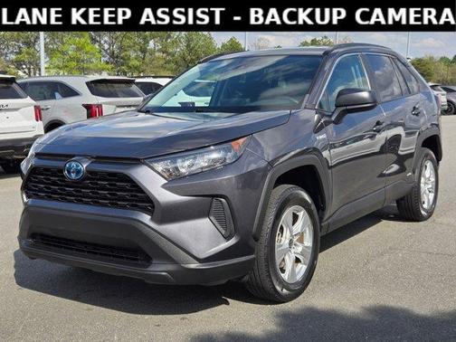 Magnetic Gray Metallic 2021 Toyota RAV4 Hybrid LE