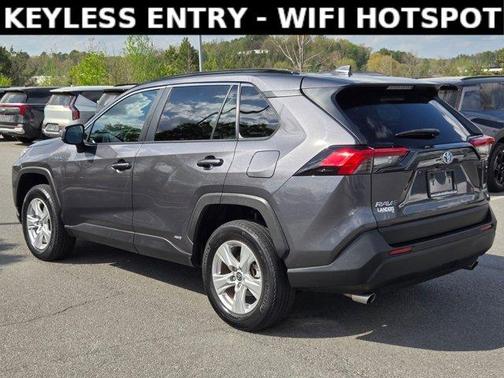 Magnetic Gray Metallic 2021 Toyota RAV4 Hybrid LE