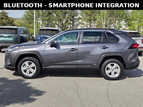 Magnetic Gray Metallic 2021 Toyota RAV4 Hybrid LE