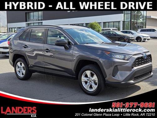 Magnetic Gray Metallic 2021 Toyota RAV4 Hybrid LE