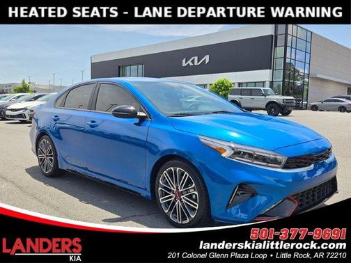 Blue 2024 Kia Forte GT