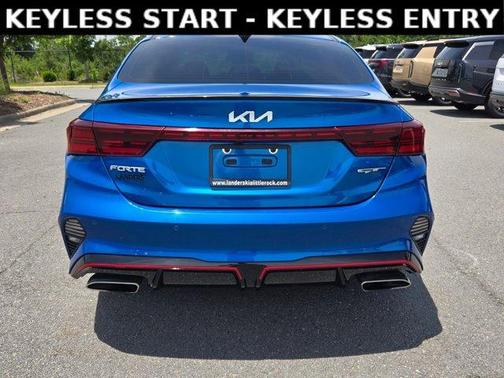 Blue 2024 Kia Forte GT