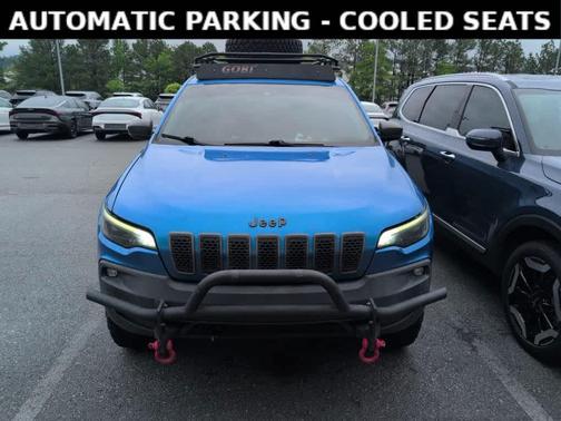 Hydro Blue Pearlcoat 2019 Jeep Cherokee Trailhawk Elite