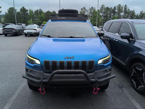 Hydro Blue Pearlcoat 2019 Jeep Cherokee Trailhawk Elite