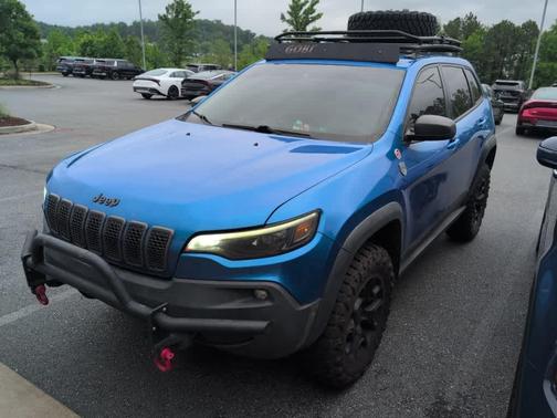 Hydro Blue Pearlcoat 2019 Jeep Cherokee Trailhawk Elite