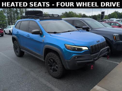 Hydro Blue Pearlcoat 2019 Jeep Cherokee Trailhawk Elite