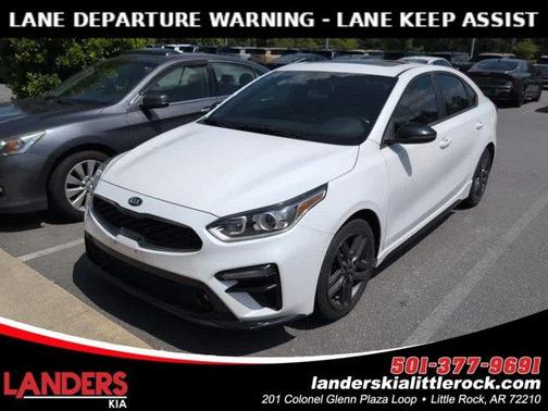 Snow White Pearl 2021 Kia Forte GT-Line