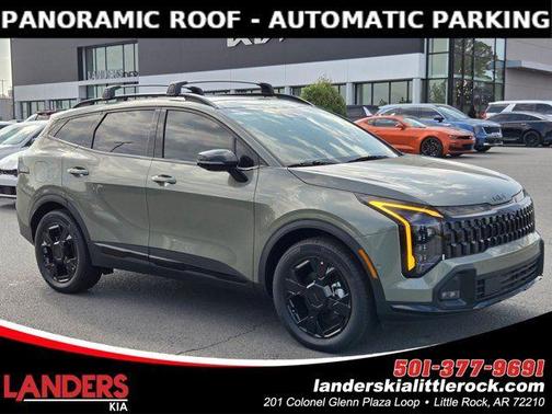 Jungle Green 2026 Kia Sportage Plug-In Hybrid X-Line Prestige