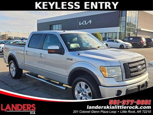 Silver 2010 Ford F-150 FX4 SuperCrew Truck