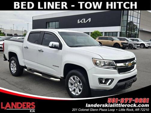 Summit White 2015 Chevrolet Colorado LT