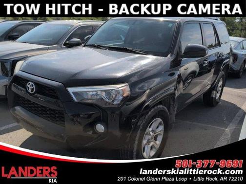Midnight Black Metallic 2018 Toyota 4Runner SR5