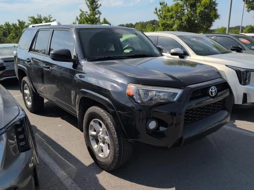 Midnight Black Metallic 2018 Toyota 4Runner SR5
