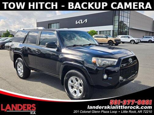 Midnight Black Metallic 2018 Toyota 4Runner SR5
