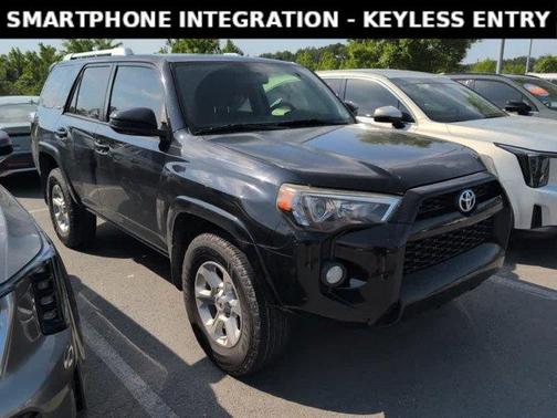Midnight Black Metallic 2018 Toyota 4Runner SR5