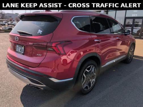 Calypso Red 2021 Hyundai SANTA FE Limited