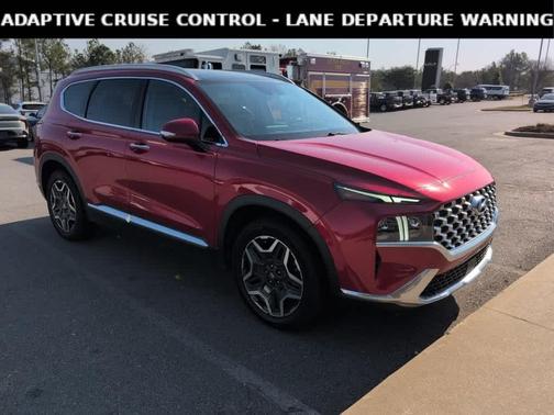 Calypso Red 2021 Hyundai SANTA FE Limited