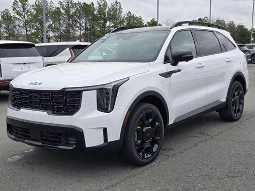 Glacial White Pearl 2026 Kia Sorento X-Line SX Prestige