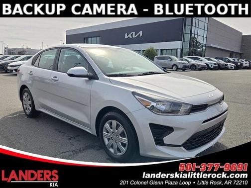 Silky Silver 2023 Kia Rio LX Sedan