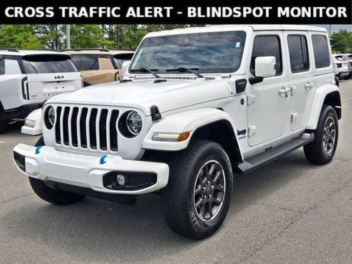 Bright White Clearcoat 2021 Jeep Wrangler Unlimited 4xe Sahara