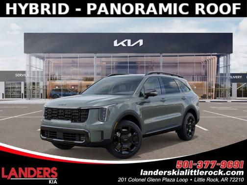Green 2026 Kia Sorento Hybrid SX Prestige SUV