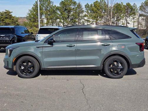 Green 2026 Kia Sorento Hybrid X-LINE SX PRESTIGE