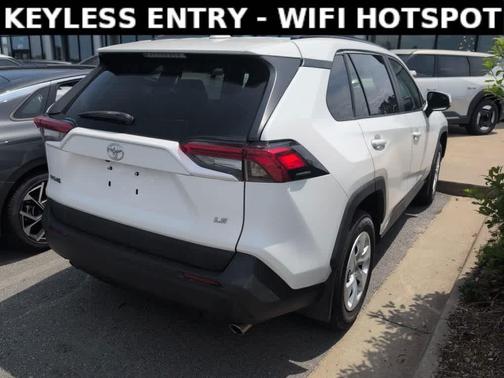 Super White 2021 Toyota RAV4 LE