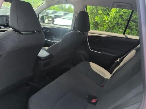 Super White 2021 Toyota RAV4 LE
