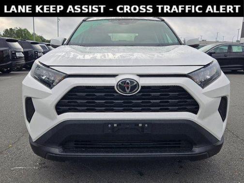 Super White 2021 Toyota RAV4 LE