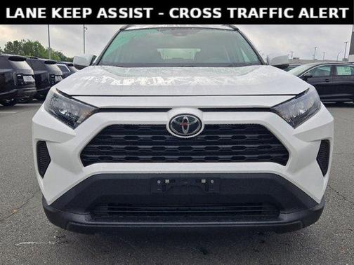 Super White 2021 Toyota RAV4 LE