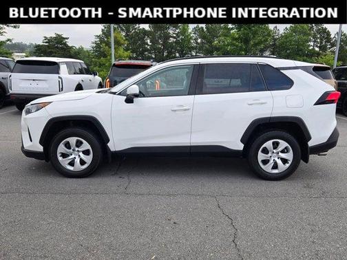 Super White 2021 Toyota RAV4 LE