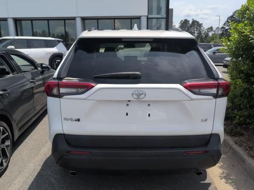 Super White 2021 Toyota RAV4 LE